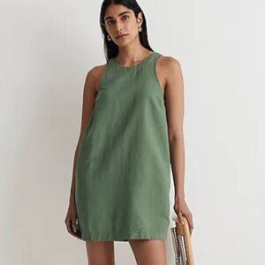 Madewell cutaway tank mini dress - small